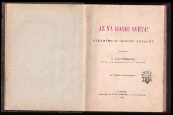 František Josef Studnička: Až na konec světa!