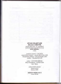 Miroslav Antonín Liškutín: Až nad oblaků lem