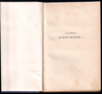 H. G Wells: Až spáč procitne