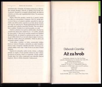 Deborah Crombie: Až za hrob