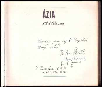 Ivan Bičík: Ázia