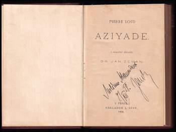 Pierre Loti: Aziyadé