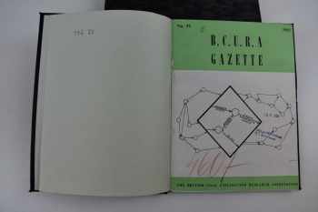 B. C. U. R. A. (The British Coal Utilisation Research Association) Gazette - čísla 52-59, 64-66