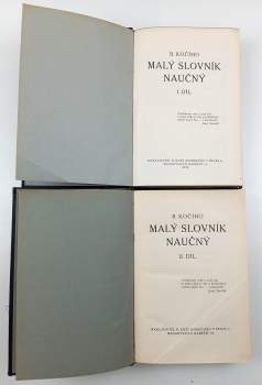Bedřich Kočí: Malý slovník naučný
