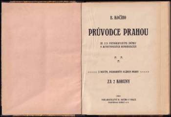 B. Kočího Průvodce Prahou