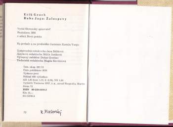 Erik Jakub Groch: Baba Jaga: Žalospevy