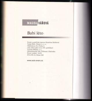 Magda Váňová: Babí léto