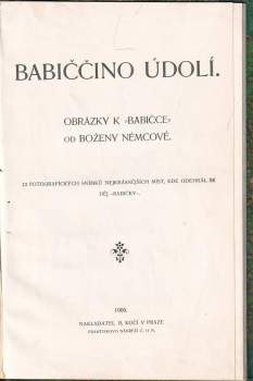 Babiččino údolí