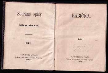 Božena Němcová: Babička