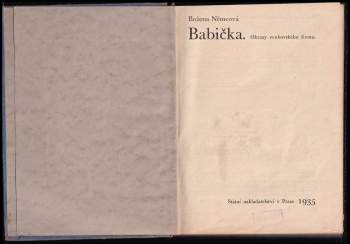 Božena Němcová: Babička