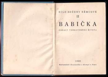 Božena Němcová: Babička