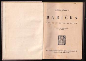 Babička : obrazy venkovského života