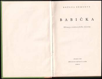 Božena Němcová: Babička