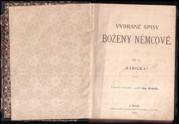 Božena Němcová: Babička