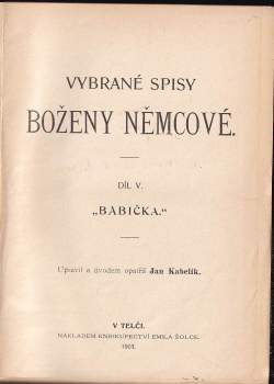 Božena Němcová: Babička