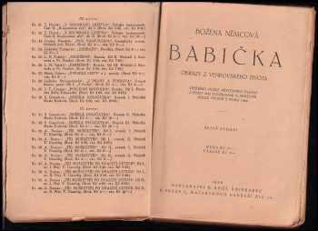 Božena Němcová: Babička