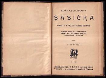 Božena Němcová: Babička