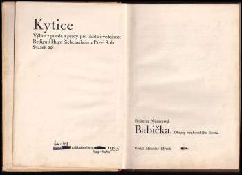 Božena Němcová: Babička