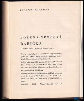 Božena Němcová: Babička