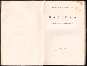 Božena Němcová: Babička