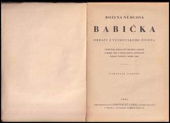 Babička : obrazy z venkovského života