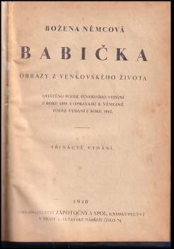 Božena Němcová: Babička