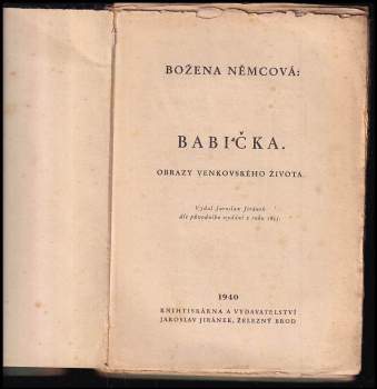 Božena Němcová: Babička