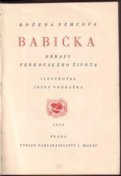Božena Němcová: Babička