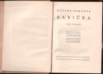 Božena Němcová: Babička