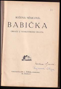 Božena Němcová: Babička