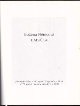 Božena Němcová: Babička