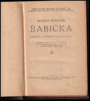 Božena Němcová: Babička
