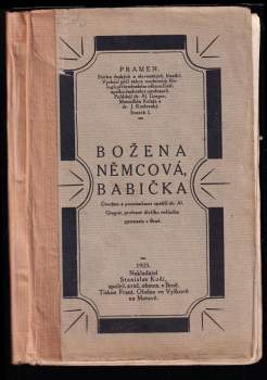 Božena Němcová: Babička