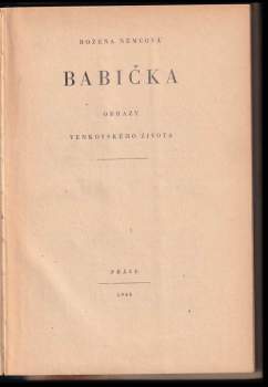 Božena Němcová: Babička
