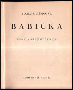 Babička : obrazy venkovského života