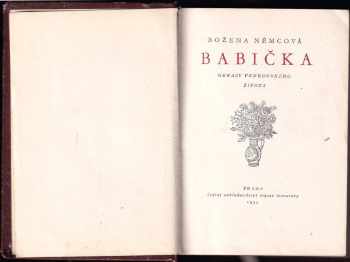 Božena Němcová: Babička : obrazy venkovského života