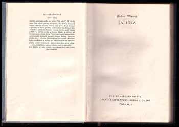 Božena Němcová: Babička