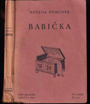 Babička - obrazy z venkovského života - Božena Němcová (1940, Jaroslav Jiránek) - ID: 108298