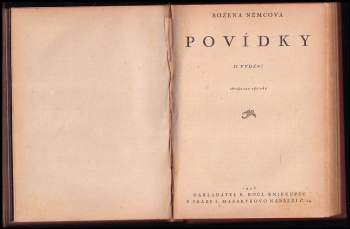 Božena Němcová: Babička + Povídky