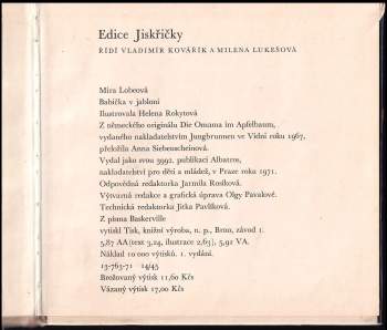 Mira Lobe: Babička v jabloni