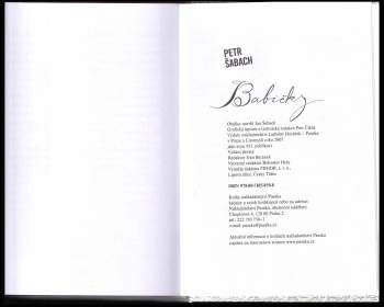 Petr Šabach: Babičky