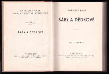 Jindřich Šimon Baar: Báby a dědkové