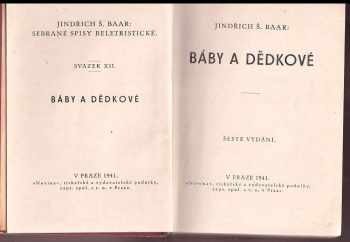 Jindřich Šimon Baar: Báby a dědkové