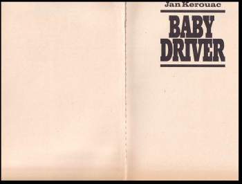 Jan Kerouac: Baby Driver