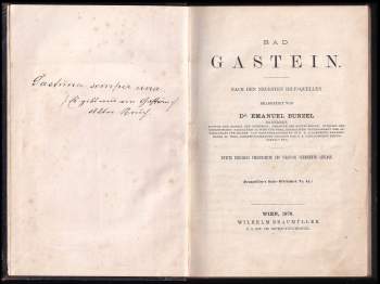 Emanuel Bunzel: Bad Gastein