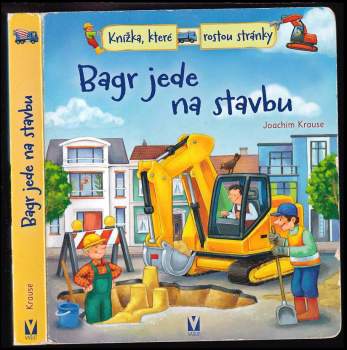 Bagr jede na stavbu