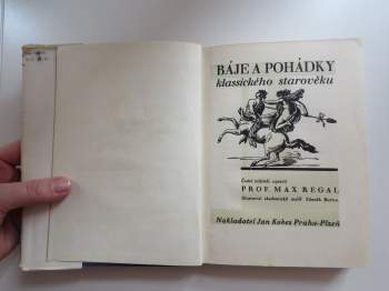 Max Regal: Báje a pohádky klassického starověku