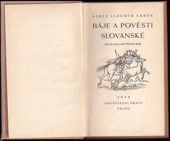 Karel Jaromír Erben: Báje a pověsti slovanské