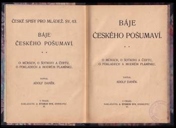 Adolf Daněk: Báje českého Pošumaví
