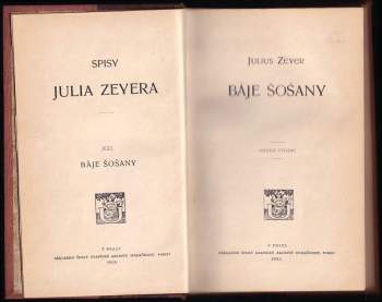 Julius Zeyer: Báje Šošany